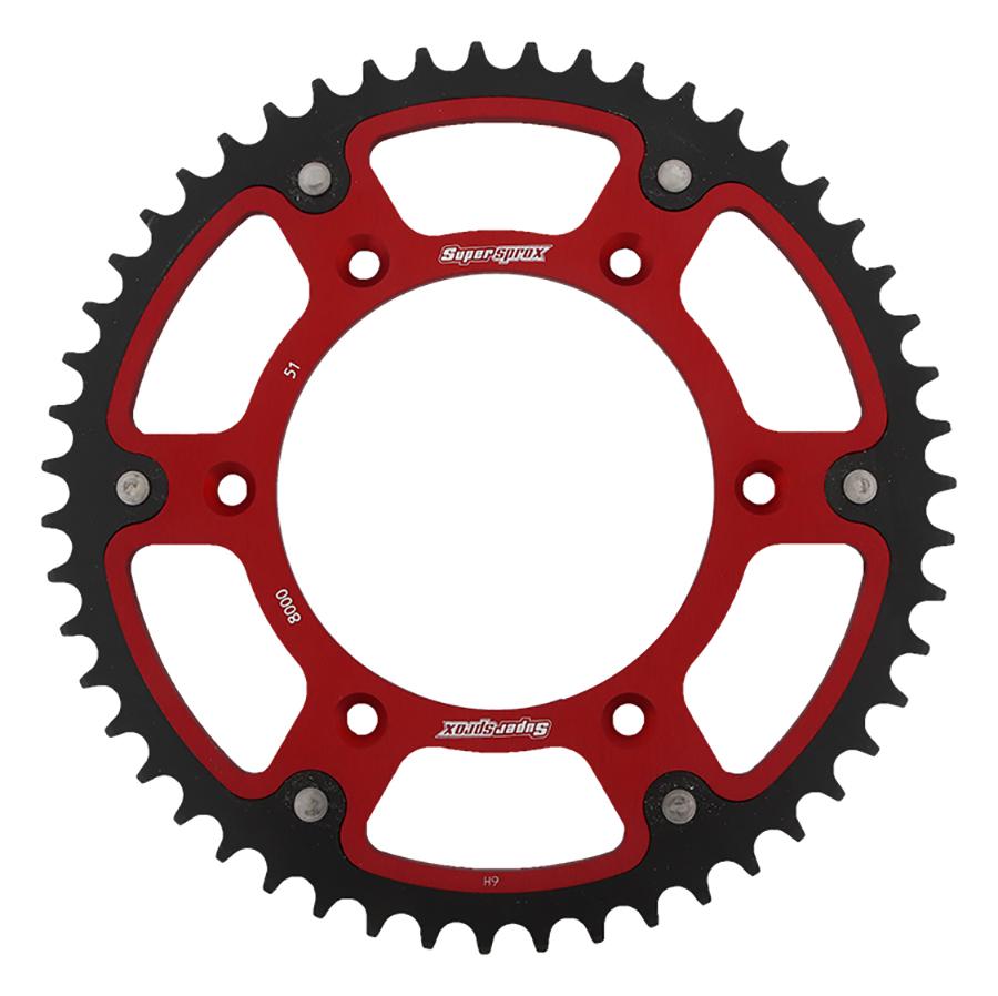 RST-8000-51-RED Stealth Sprocket Red